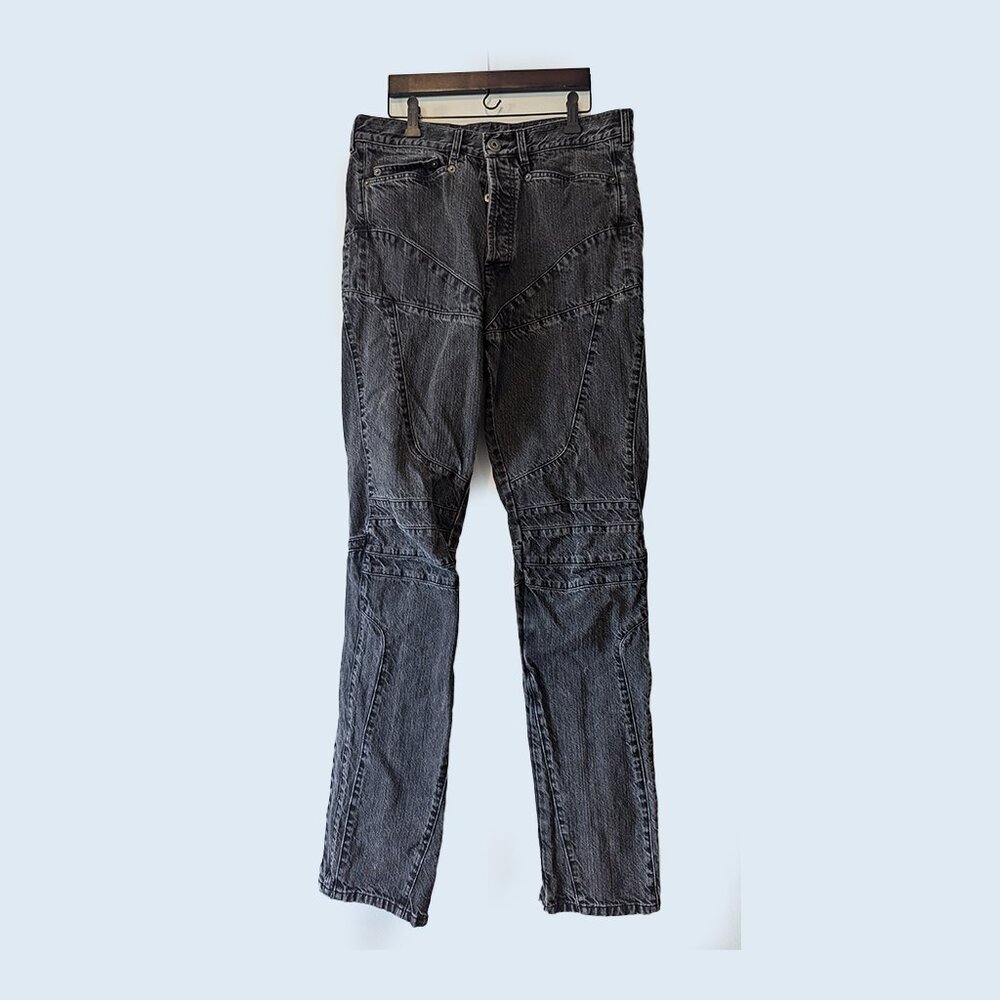 THIERRY MUGLER - 100% Cotton Grey jeans - Sz 48 (W33 L34)